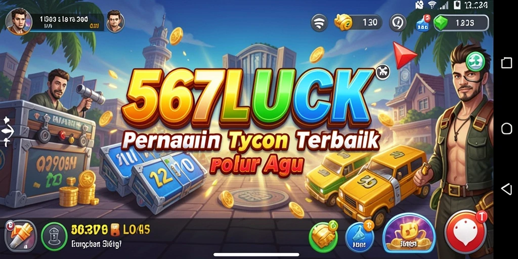 Tampilan permainan 567LUCK dengan berbagai pilihan investasi.