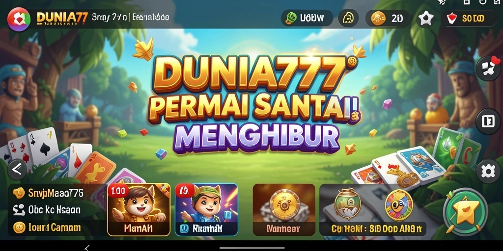 Screenshot DUNIA777 menampilkan gameplay menyenangkan dan menarik.