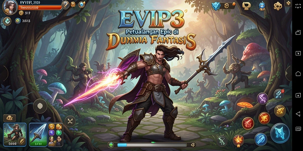 Tampilan gameplay <strong>EVIP3</strong> yang memukau dan penuh aksi.
