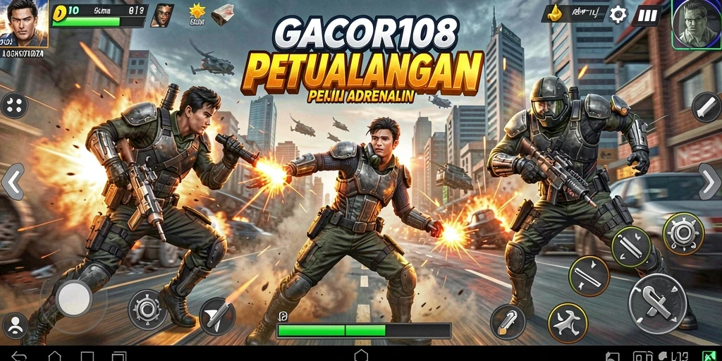 Tangkapan layar GACOR108 menampilkan aksi seru dan grafis yang menawan.