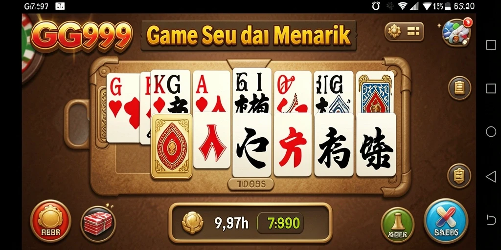 Tampilan gameplay GG999 yang menarik dan dinamis.