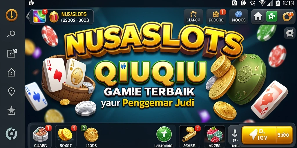 Gameplay seru NUSASLOTS dalam permainan QiuQiu.