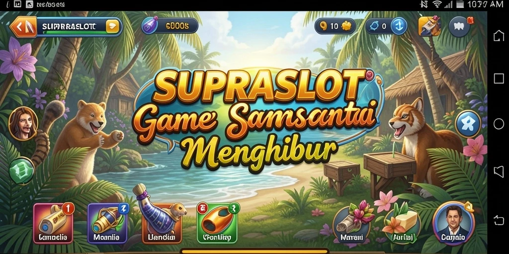 Tangkapan layar gameplay SUPRASLOT yang seru dan menarik.